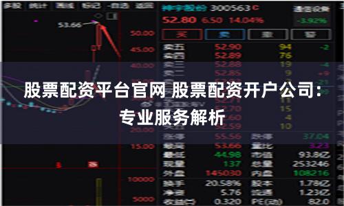 股票配资平台官网 股票配资开户公司：专业服务解析